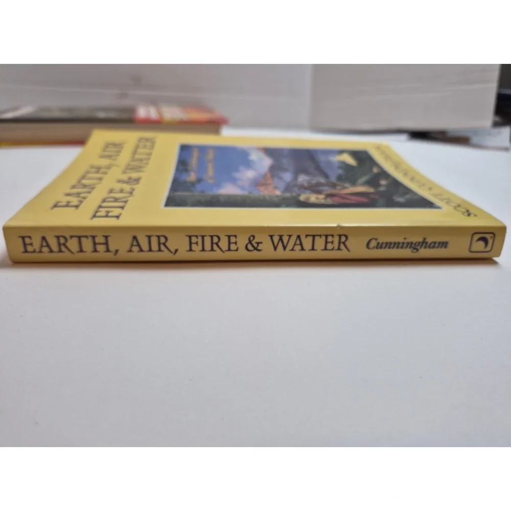 Vintage First Edition Earth, Air, Fire and Water by Scott Cunningham 1998